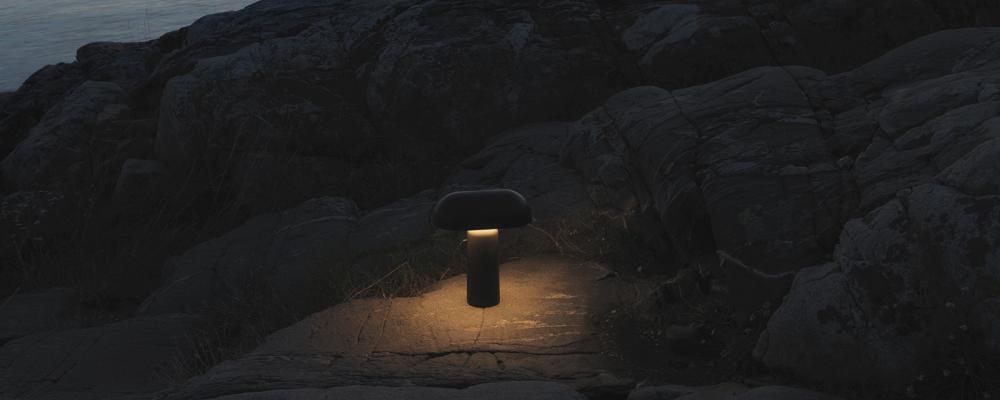 Porta lampa, från normann Copenhagen.  Pressbild: normann Copenhagen