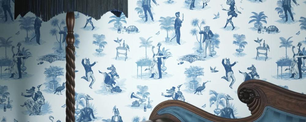 Tapet från Divine Savages. Foto: Divine Savages