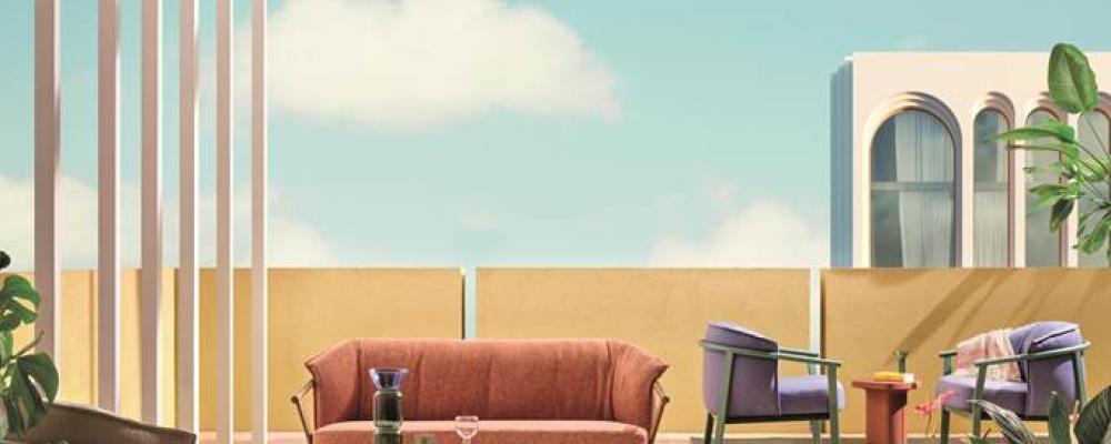 Lamorisse utomhus lounge soffa. Pressbild: Pedrali