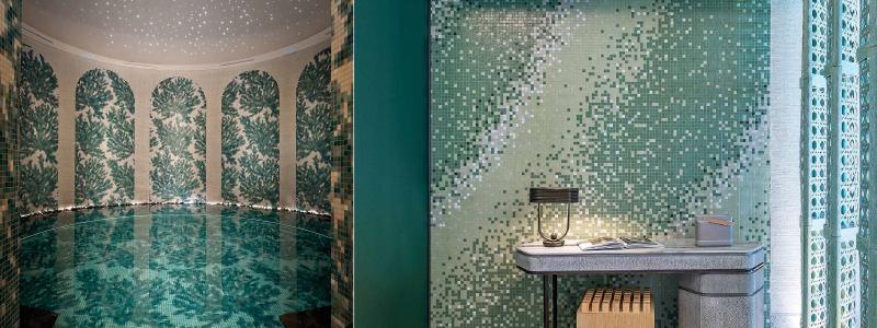 Bisazza är känt för lyxiga mosaik- och kakelprodukter och grundades 1956. Foto: Bisazza