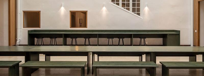 Inredningsarkitekt är White Arkitekter med Kungliga Tekniska Högskolan som beställare. Fotograf: Anders Bobert