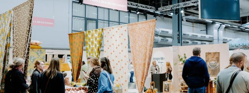 Design Talents området på Formex. Av: Angelica Liljenroth