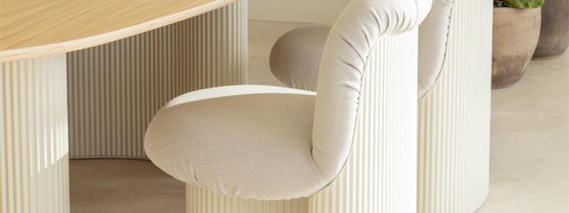 Bolete Chair, designad av Patricia Urquiola. Foto: Andreu World