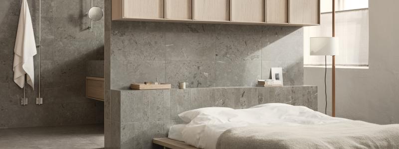 Bricmate lanserar Limestone Select, en ny serie i granitkeramik. Foto: Bricmate