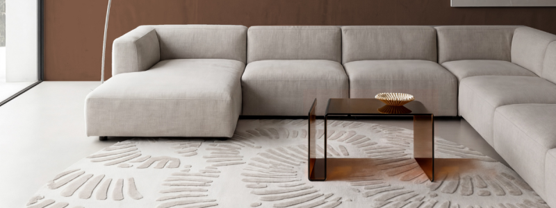De nya mattorna Ushin och Mushin från Carpet Edition är designade av Studio Ito. Pressbild: Carpet Edition