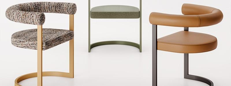Dharma Dancing Queen Canyon, Bouclé Matcha och Pelle Cognac. Foto: Ronda Design