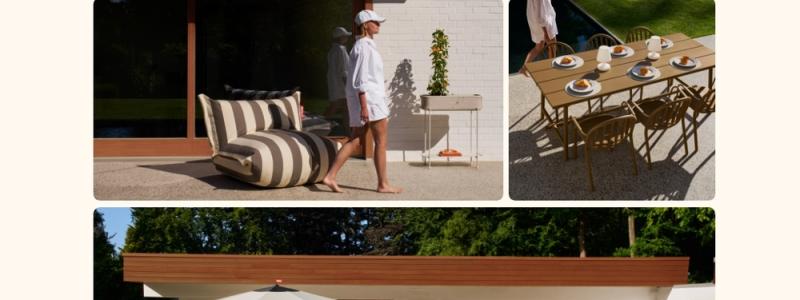 Fatboys nya utomhus kellektion.  Pressbild: Fatboy