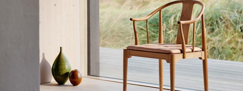 I år har det gått 80 år sen China Chair såg dagens ljus för första gången. Foto: Fritz Hansen