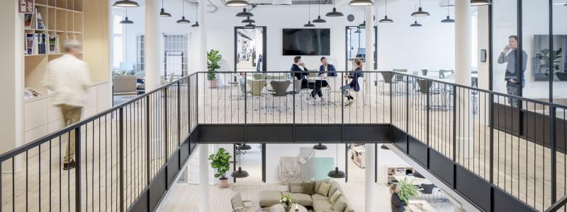 Kontoret i Malmö är gestaltat för att maxa kreativiteten och de sociala interaktionerna. Foto: Felix Gerlach