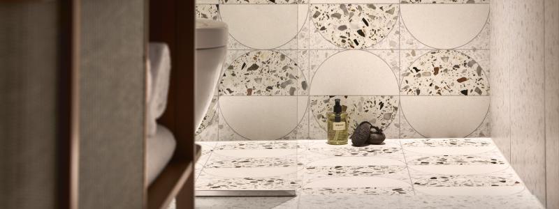 Sheraton Stockholm Hotel har en ny keramisk platta, framtagen genom ett samarbete mellan arkitekter och Höganäs Kakel. Foto: Jonas Gustavsson. 