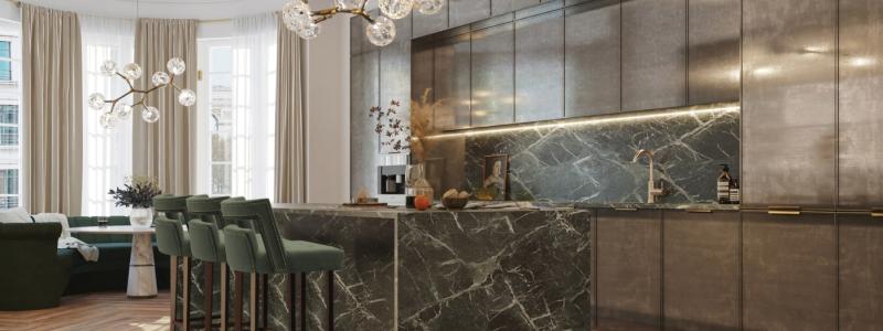 Brabbus projekt i Paris lägenhet. Pressbild: Brabbu