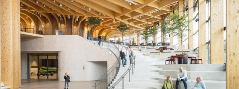World of Volvo är ett upplevelsecenter på 22 000 m² i centrala Göteborg, med människan i fokus, hur vi alla är sammankopplade, och designtänkandet igår, idag och imorgon. Foto: Rasmus Hjortshoj