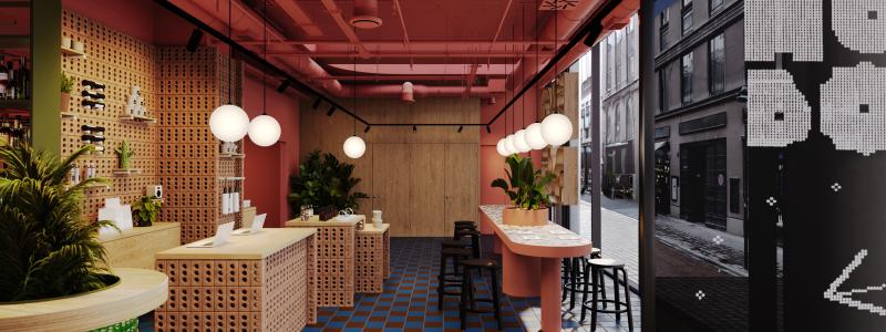 Hobo Helsinki har designats av prisbelönta Berlin-baserade Studio Aisslinger, som även står bakom Hobo Stockholms design. Foto: Nordic Hotels & Resort