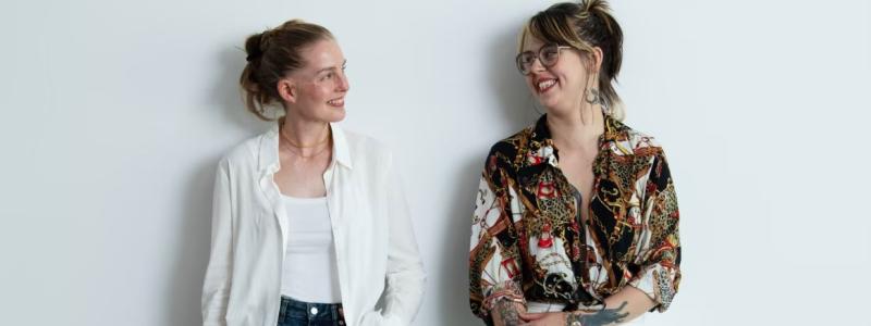 Anna Andersson och Maja Fredin Foto: Christofer Dracke