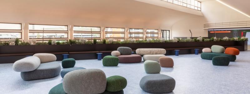 Moroso deltar i utställningsprojektet Alfabeti, curerat av Giorgio Galotti och Claudia Pignatale. Pressbild: Moroso