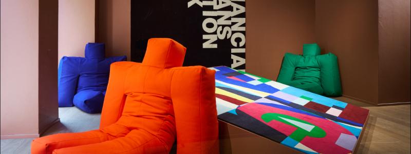 Dammi i Colori av Heimo Zobernig. Pressbild: Moroso
