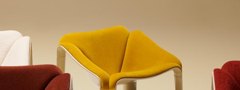 Pierre Paulins F300 Lounge Chair. Foto: GUBI