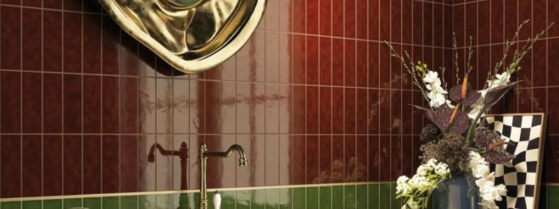 Höganäs kakel. Pressbild: Höganäs