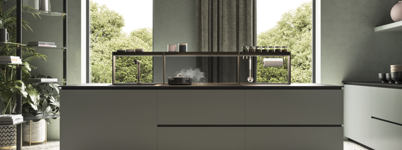 Brooklyn, Falmecs innovativa utsugssystem designat av Francesco Lucchese. Pressbild: Falmec