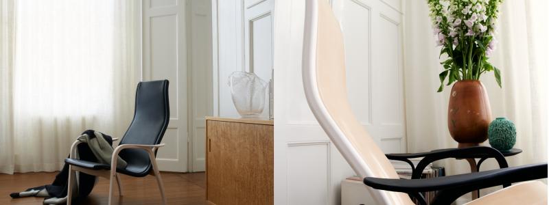 Designklassikern Lamino.Dualitykollektionen säljs i begränsad upplaga, Foto: Swedese