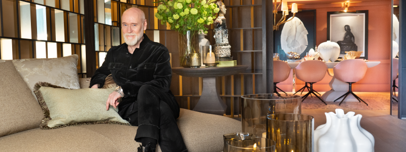 Lars Wallin i The Royal Suite i Göteborg. Pressbild: Radisson Blu Scandinavia Hotel