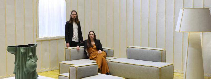 The Yellow Thread. Fredrik Färg & Emma Marga Blanch. Foto: Justus Lipsius
