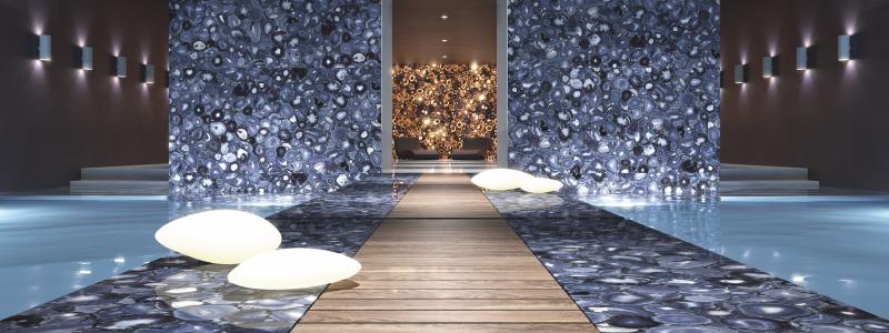 Wild Agate Dark - Precioustone Collection. Foto: Antolini