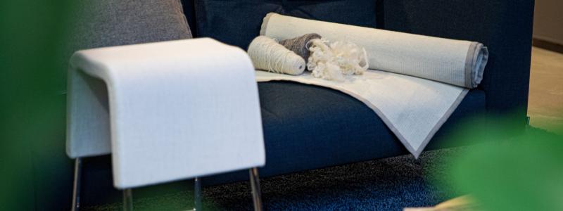 The Swedish Wool Initiative drivs sedan 2020 av Axfoundation och syftar till att skapa förutsättningar för svenska varumärken och leverantörer inom bland annat heminredning och mode. Foto: Vasilios Bartziokas for Science Park Borås