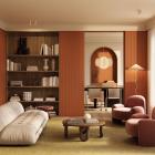 PLISSÉ väggpaneler. Pressbild: PLISSÉ BY NOËL & MARQUET