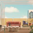 Lamorisse utomhus lounge soffa. Pressbild: Pedrali