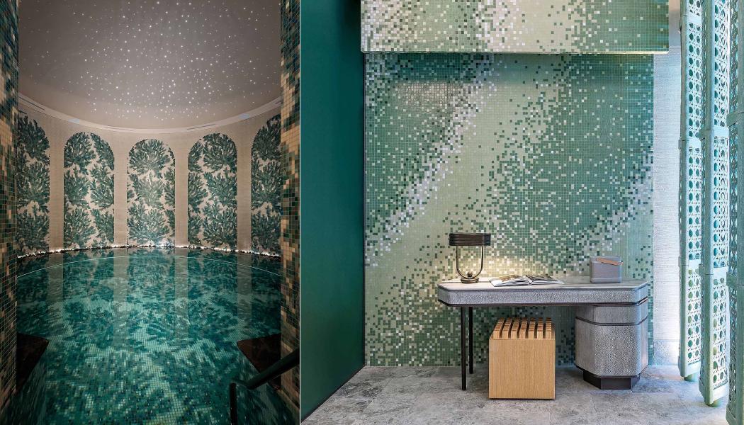 Bisazza är känt för lyxiga mosaik- och kakelprodukter och grundades 1956. Foto: Bisazza