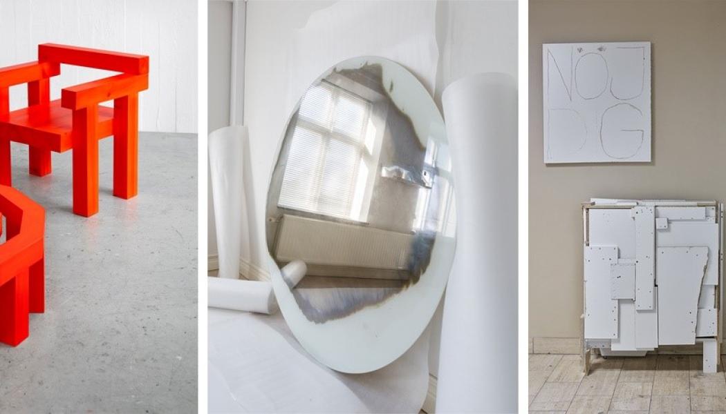 Spiral Table och Road Block Chair av Fredrik Paulsen, foto: Sanna Lindström
Mirror av Jenny Nordberg, foto: Korta ben
Skåp av Finn Ahlgren, foto: Mathilda Werngren 