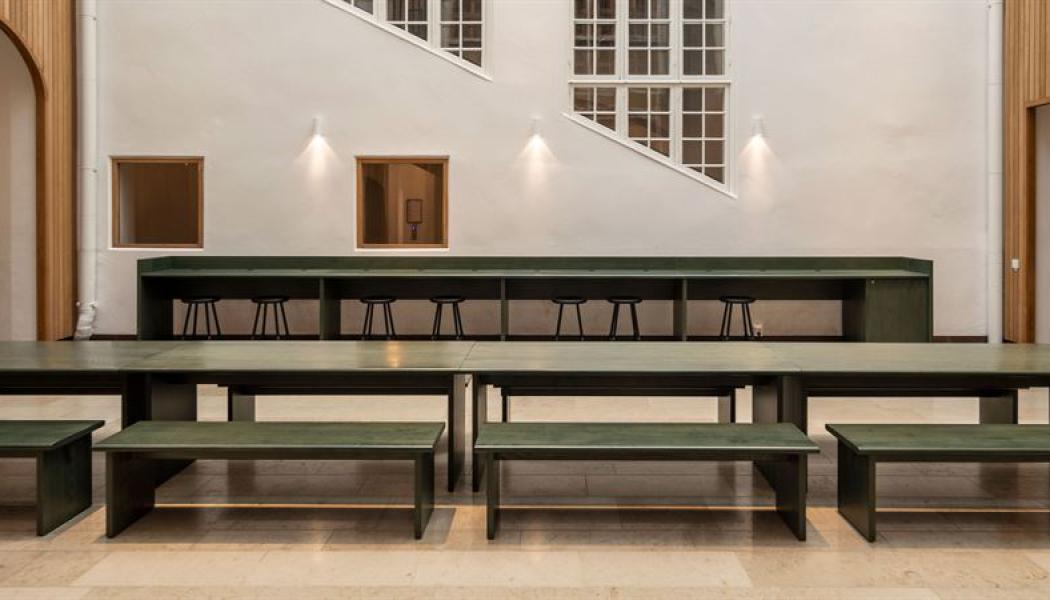 Inredningsarkitekt är White Arkitekter med Kungliga Tekniska Högskolan som beställare. Fotograf: Anders Bobert