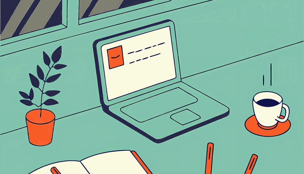 Illustration på kontor. Illustration av: Art Attack / Unsplash