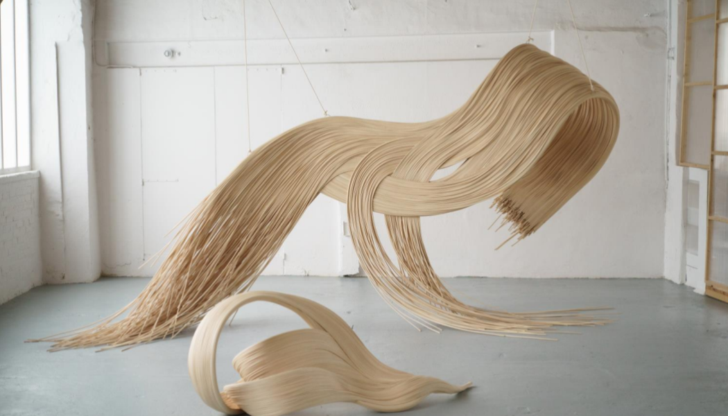 Wild fibers Tapestry - permanent collection Museum of Fine art Houston - Aurélie Hoegy. Foto: Bruno Pellarin