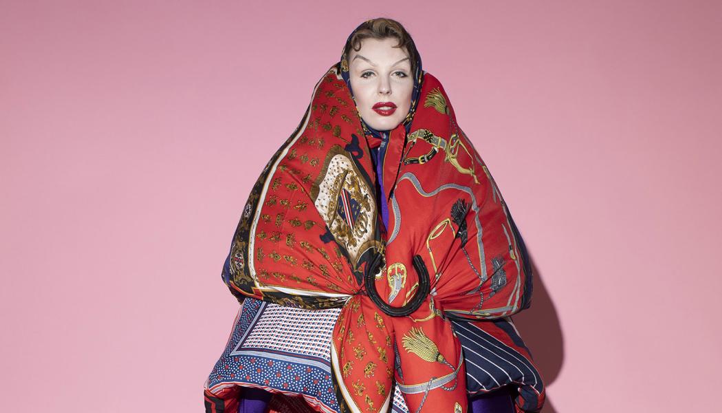Grandmother of Cats – Dressed Drunk Mode/Textil Hanna Ryd. Foto: Daniela Ferro