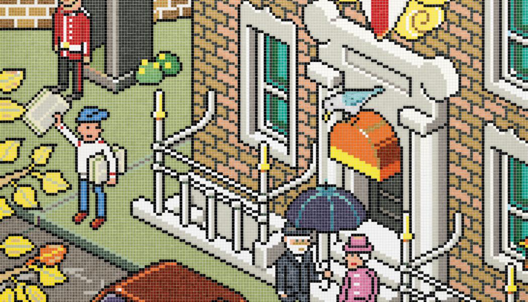 Pixelkonst, eBoy Pressbild: Bisazza