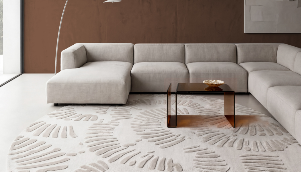 De nya mattorna Ushin och Mushin från Carpet Edition är designade av Studio Ito. Pressbild: Carpet Edition