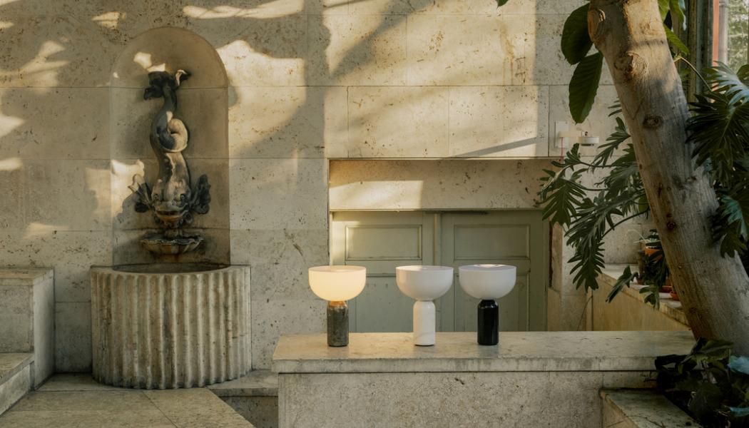 Kizu bärbar bordslampa. Foto: New works