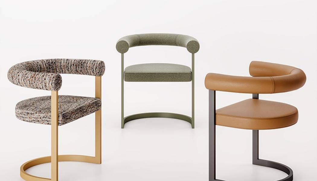 Dharma Dancing Queen Canyon, Bouclé Matcha och Pelle Cognac. Foto: Ronda Design