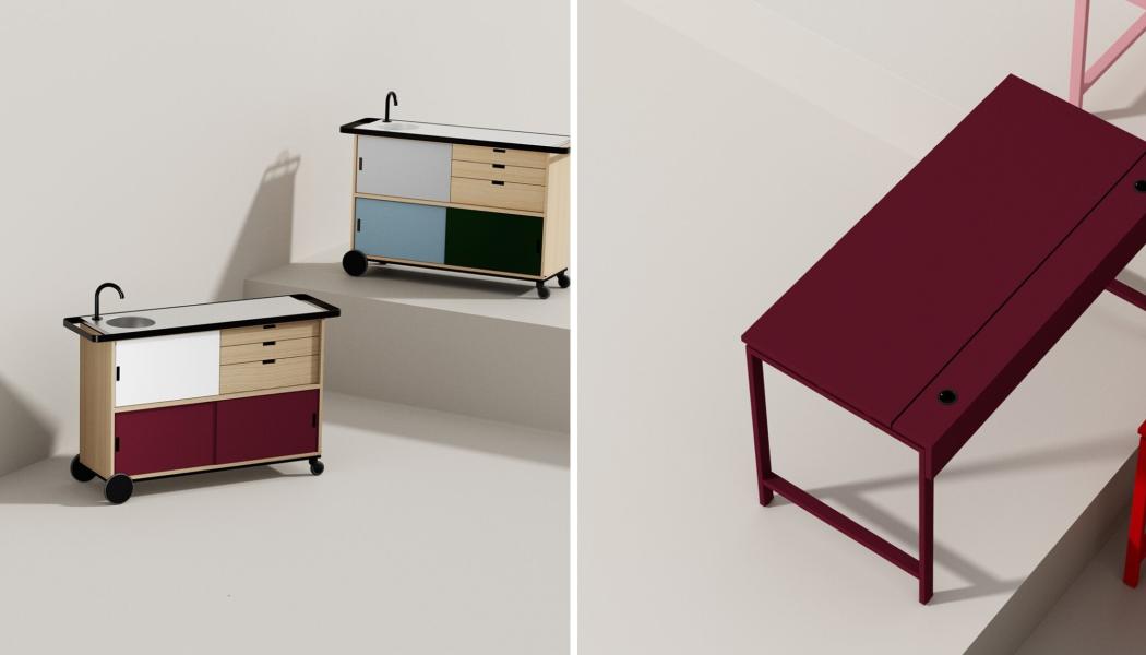 NEAT Kitchen och NEAT Table Lo. Foto: Edsbyn
