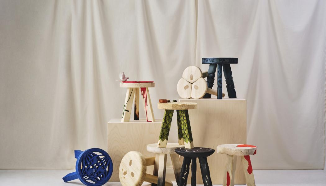 Gruppbild på pallarna. Pressbild: Swedese