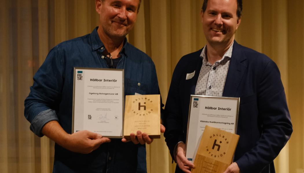 Martin Pollak, Ogeborg Golvagentur och Peter Johansson, Vibblaby Husläkarmottagning