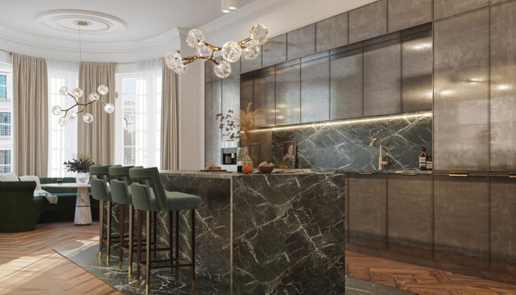 Brabbus projekt i Paris lägenhet. Pressbild: Brabbu