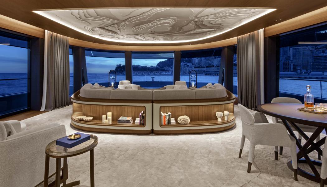 Pedrali inreder det prestigefyllda nautiska projektet signerat av Jouin Manku-studion. Foto: Pedrali
