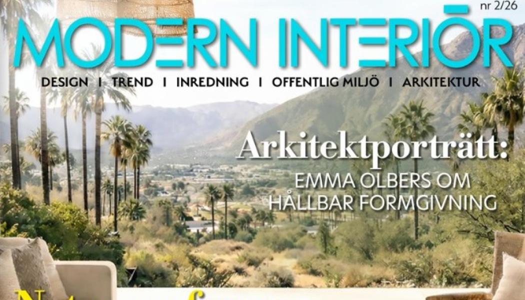 Nya numret av Modern Interiör nr 2/2026.