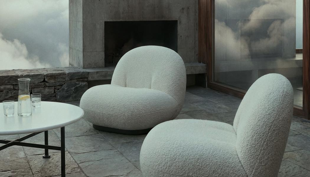 Bildmaterialet visar AI-genererade miljöer skapade som konceptuella miljöer. Pressbild: GUBI