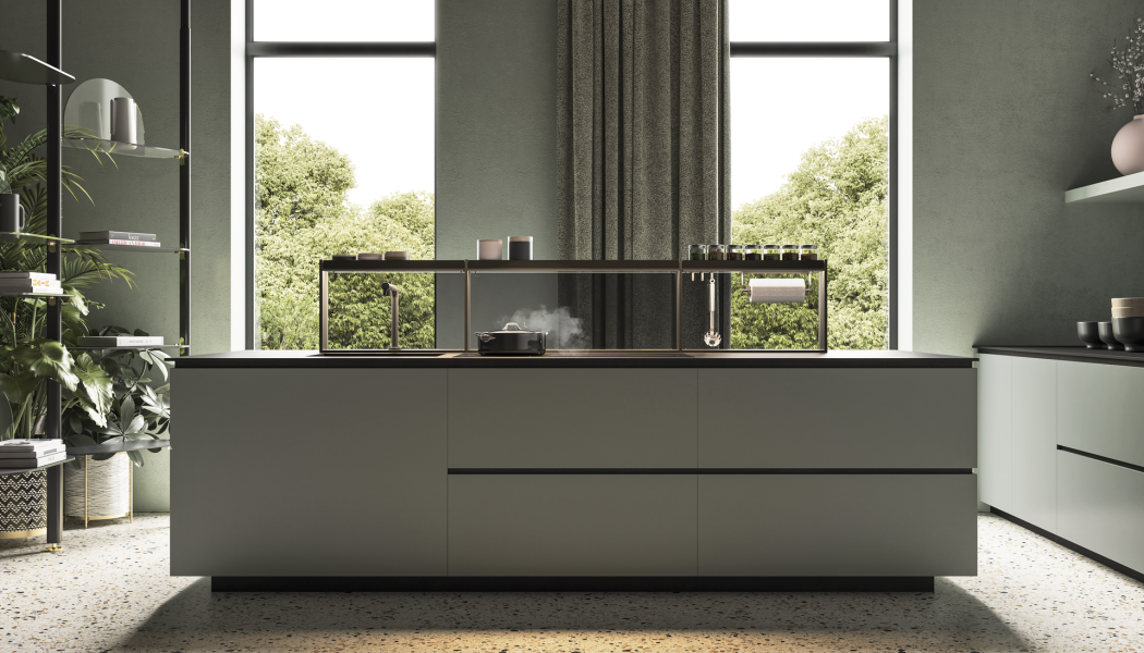 Brooklyn, Falmecs innovativa utsugssystem designat av Francesco Lucchese. Pressbild: Falmec