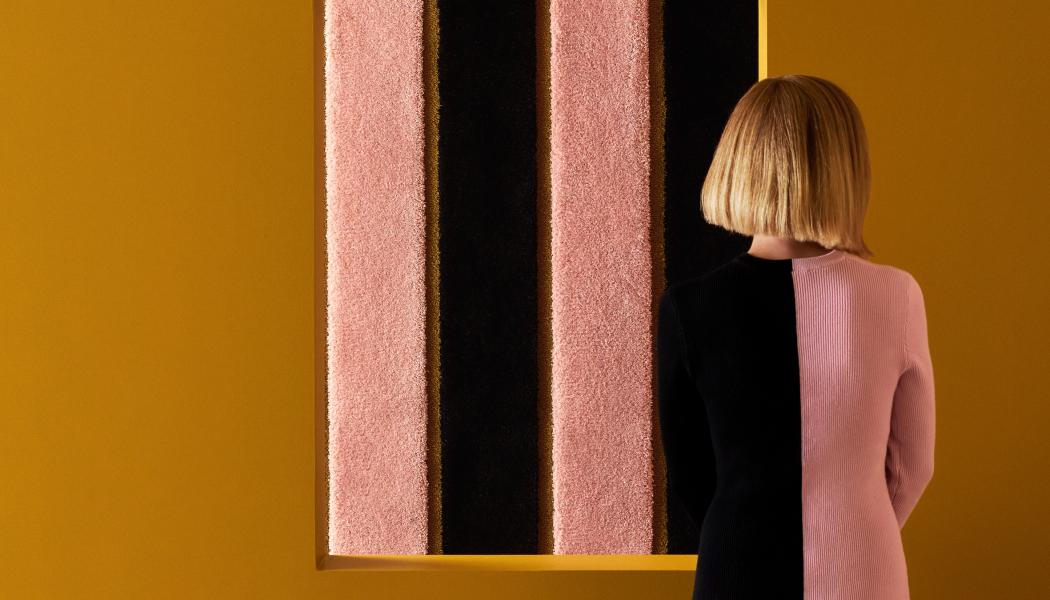 Mattkollektionen består av tre olika mönster och fick namnet Segment Rug Collection, Foto: Ogeborg