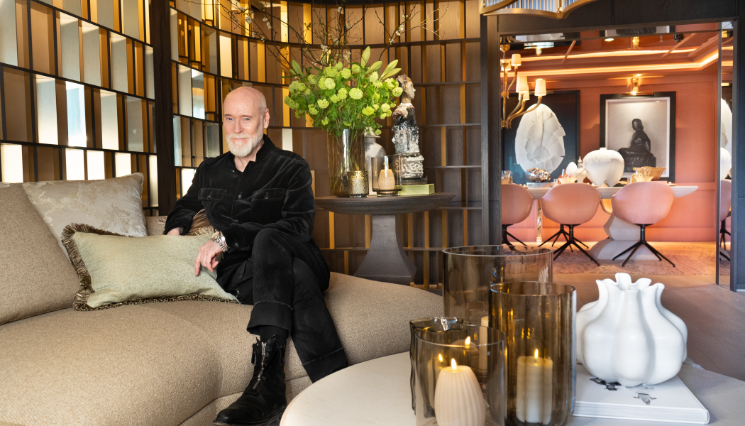 Lars Wallin i The Royal Suite i Göteborg. Pressbild: Radisson Blu Scandinavia Hotel